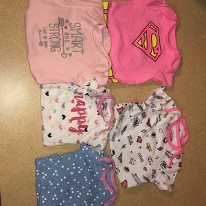 Baby girl onesies